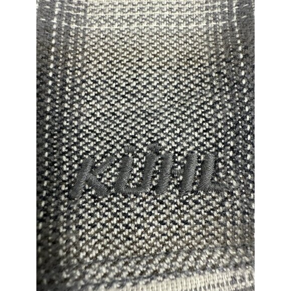 Kuhl Mens The Law Flannel Shirt Size Large Long Sleeve Plaid Inside Pocket - Picture 7 of 16